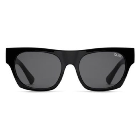 QUAY Australia Black Sunglasses w/Soft Case - Picture 2 of 6